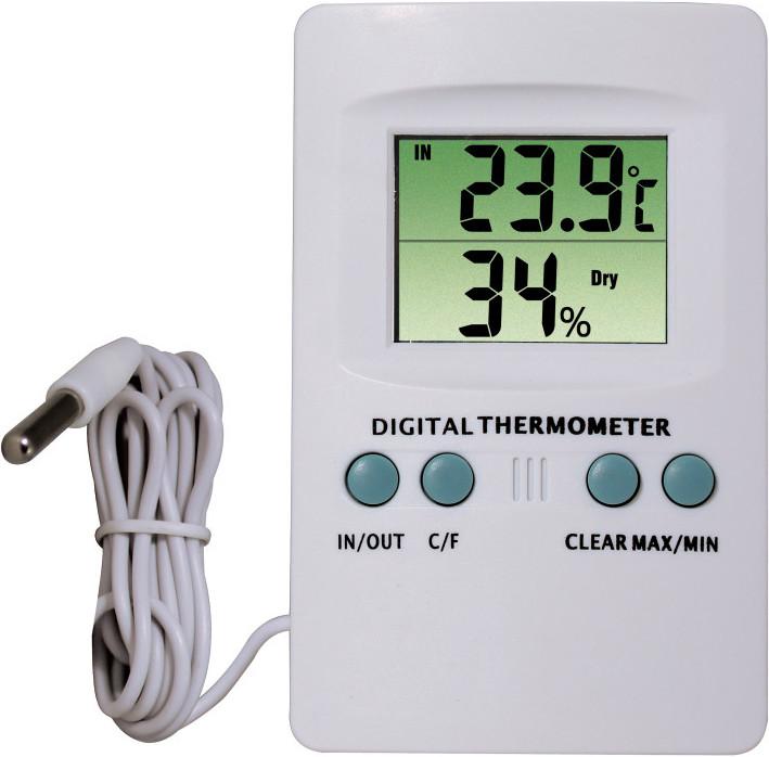Actual product image Unitec Digital Outdoor Thermo-Hygrometer