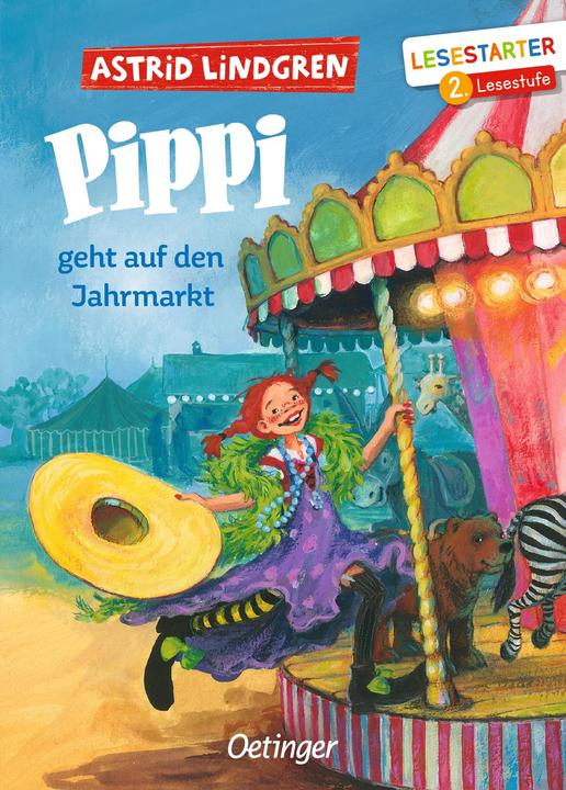 Produktbild Pippi geht auf den Jahrmarkt (Deutsch, Astrid Lindgren, Katrin Engelking, 2023)