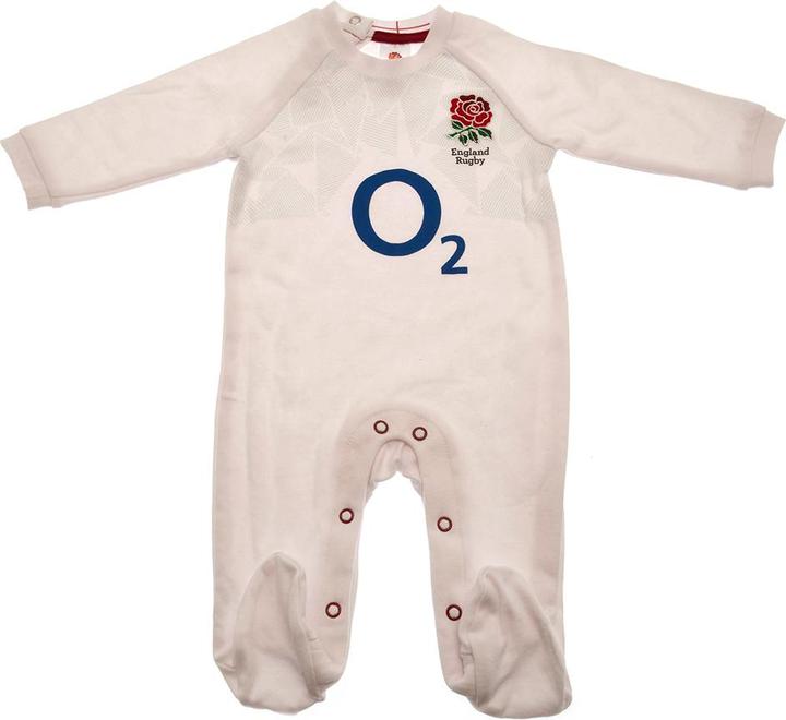 Actual product image England Rugby Baby 2023-2024 Sleepsuit (86)