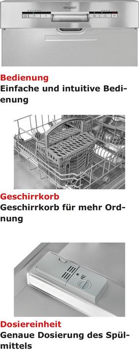 Image du produit Exquisit Exqu Geschsp. EGSP1012-EB-030E E inox 816300301
