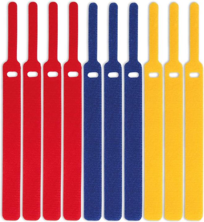 Label-the-cable Power Klettbinder (Klettkabelbinder, 170 mm, 10 Stk.)