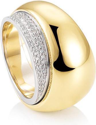 Produktbild Breuning RING - BRILL. 0,233 Ct. H/si (52, 750/18 K Gold)