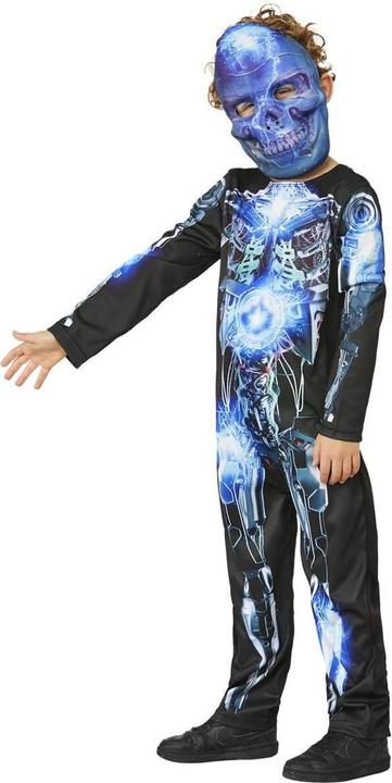 Actual product image Smiffys Childrens/Kids Robotic Skeleton Halloween Costume (110, 116, 115 A)
