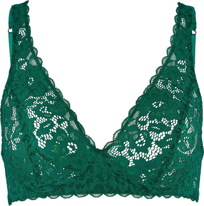 Actual product image Calida BH "Natural Comfort Lace" dunkelgrÃ¼n (Single pack, 80 A)