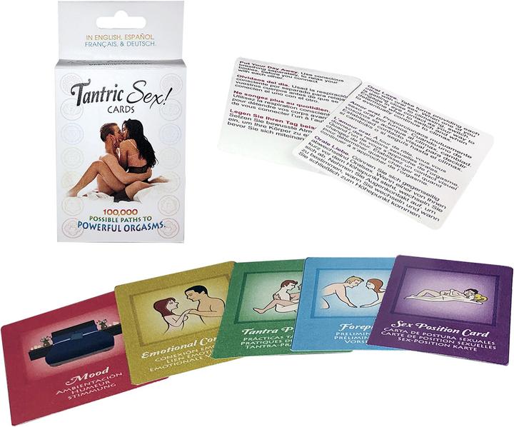 Produktbild Kheper Games Tantric Sex Cards (Würfelspiel, Französisch, Englisch, Deutsch)