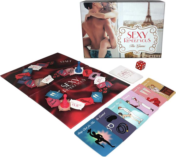 Produktbild Kheper Games Sexy Rendez Vous (Brettspiel, Französisch, Niederländisch, Polnisch, Spanisch, Russisch, Deutsch, Schwedisch, Italienisch, Portugiesisch)