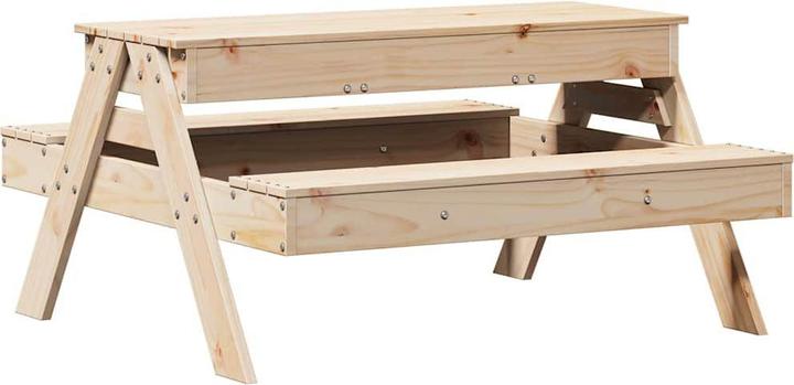 Image du produit VidaXL Table de pique-nique avec bac à sable pour les enfants