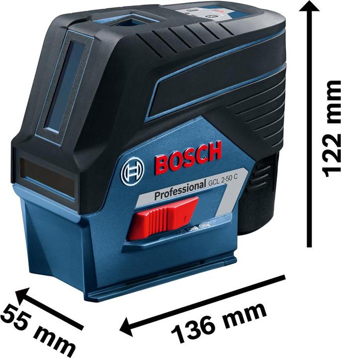 Productafbeelding Bosch Professional GCL 2-50 C + RM 2 Lijnlaser