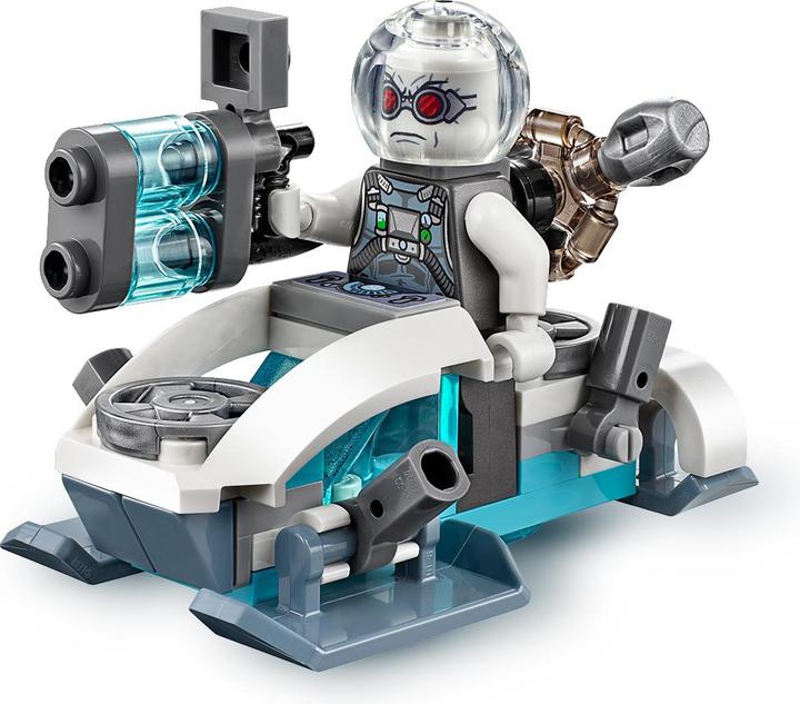 Produktbild LEGO Batcycle Duell mit Mr. Freeze (76118, LEGO DC)
