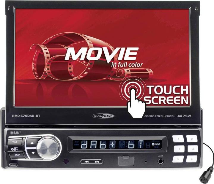 Actual product image Caliber Moniceiver RMD579DAB-BT