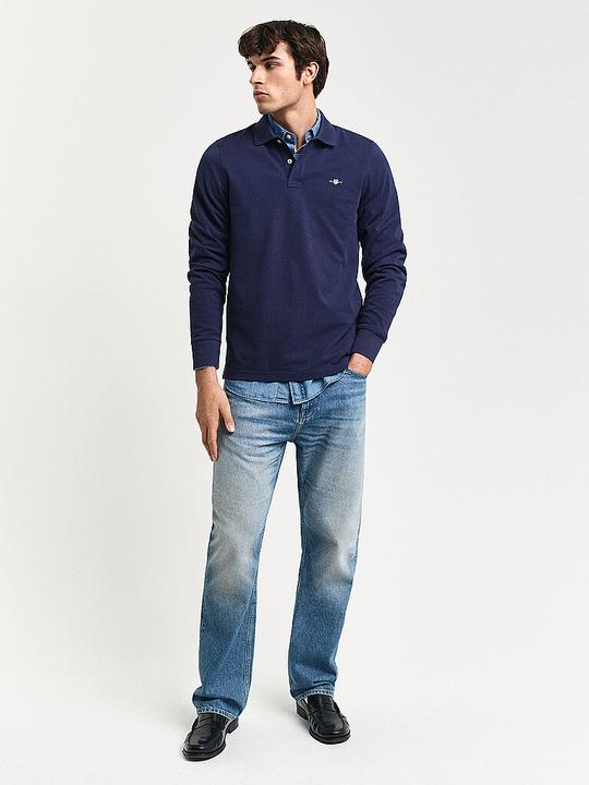 Produktbild GANT Regular Shield Longsleeve Pique Rugger (L)