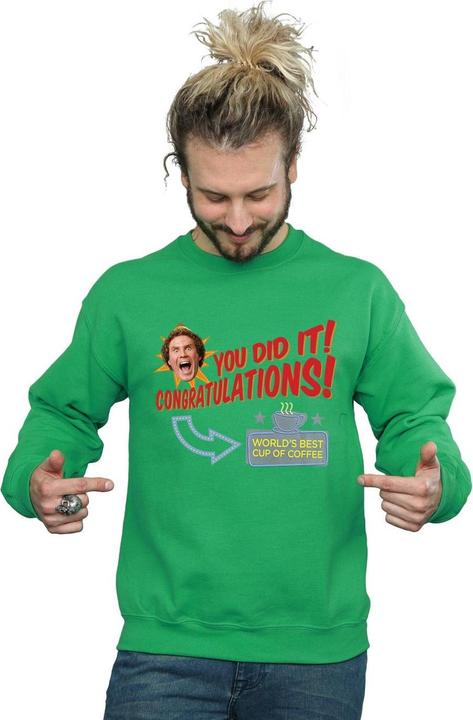 Produktbild Elf World's Best Coffee Sweatshirt (S)