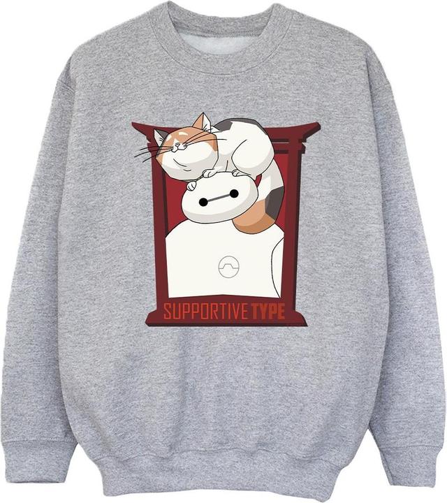 Produktbild Disney Big Hero 6 Baymax Frame Support Sweatshirt Mädchen (152, 158)