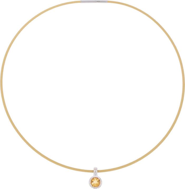 Image du produit Xen Collier jaune avec citrine 45 cm (Acier inoxydable, 45 cm)
