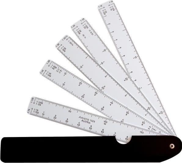 Produktbild Aristo Fächermassstab (150 mm)