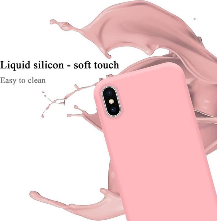 Actual product image Cadorabo TPU Liquid Silicone Case Cover (Apple iPhone XS Max)