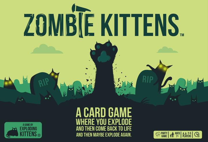 Immagine prodotto Exploding Kittens Gattini zombie nordici - korttipeli (Inglese)