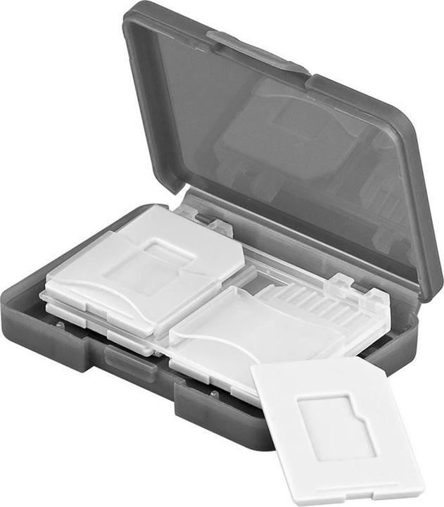 Image du produit AccuCell Boîte de rangement pour jusqu'à 4x cartes mémoire SD (Couvercle de carte mémoire)