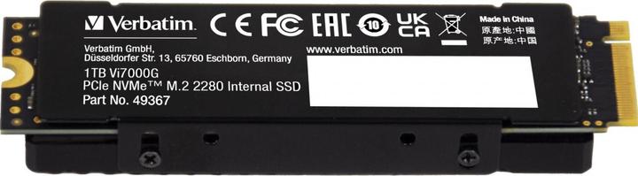 Actual product image Verbatim Vi7000G (1000 GB, M.2 2280)