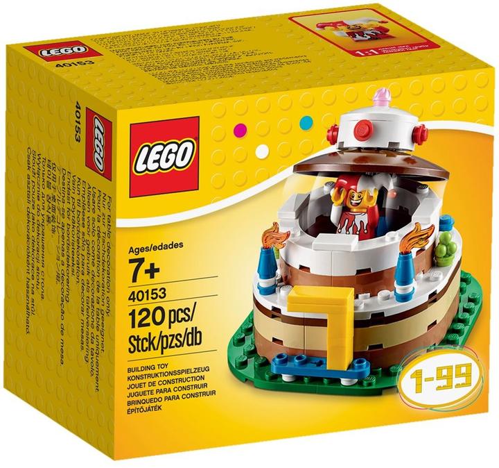 Actual product image LEGO Birthday table decoration (40153)