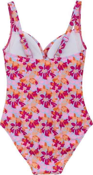 Actual product image Regatta Womens/Ladies Sakari Summer Floral Tummy Control One Piece Swimsuit (38 D)