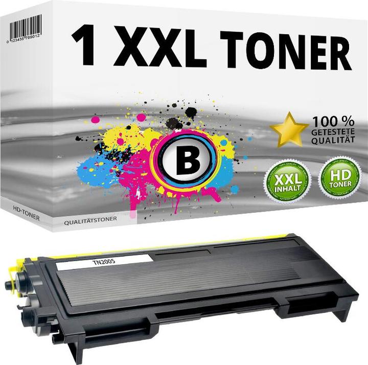 Actual product image Druckfuxx TONER KARTUSCHE TN-2005 kompatibel Brother HL 2035 HL 2035R HL2037