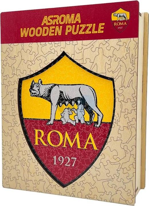 Immagine prodotto Iconic Logo AS Roma - puzzle in legno taglia S (150 pezzi) (150 pezzi)