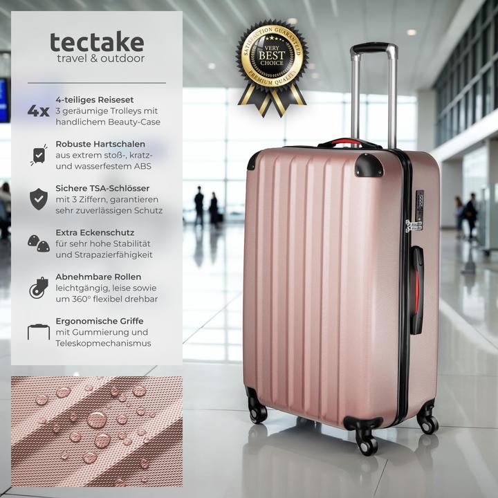 Produktbild tectake Hartschalenkoffer (90 l, M (50 - 90l))