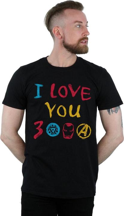 Immagine prodotto Avengers Endgame I Love You 3000 Crayons Maglietta Uomo (XXL)