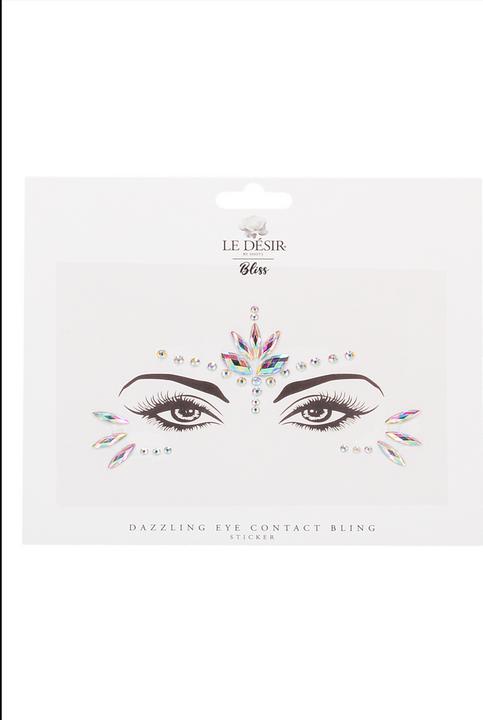Actual product image Shots Dazzling Eye Contact Bling Sticker