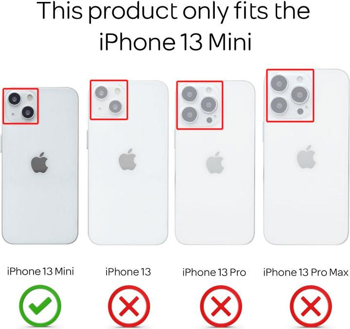 Produktbild Nalia Ring Glitzer Silikon Hülle (Apple iPhone 13 mini)