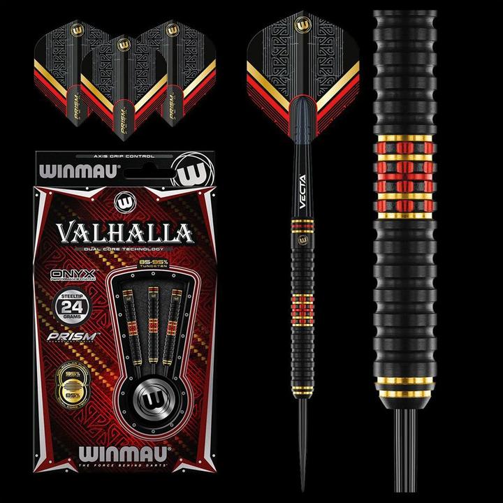Immagine prodotto Winmau Valhalla 85/95% 1484-24g Dardo di Pietra (24 g)