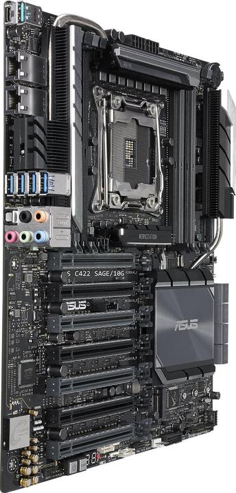 Productafbeelding ASUS WS C422 SAGE (LGA 2066, Intel C422, SSI CEB)