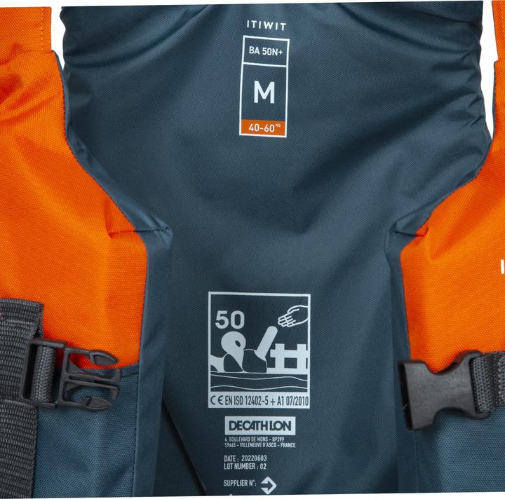 Image du produit Itiwit Gilet de flottaison kayak et SUP (M, 40-60 kg)