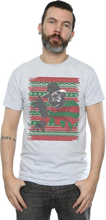 Image du produit Absolute Cult - T-shirt CHRISTMAS FAIR ISLE - Homme (S)