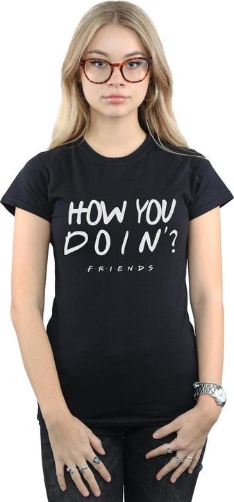 Produktbild Friends How You Doin? Boyfriend Fit TShirt (L)