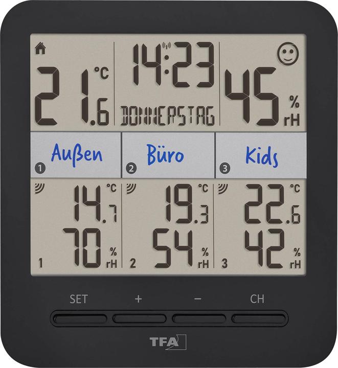 Produktbild TFA Funk-Thermo-Hygrometer