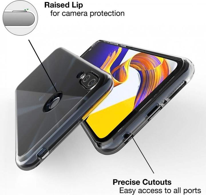 Actual product image Screenguard Asus ZenFone 5 / 5Z Flexible TPU Clear Case (Asus Zenfone 5Z)