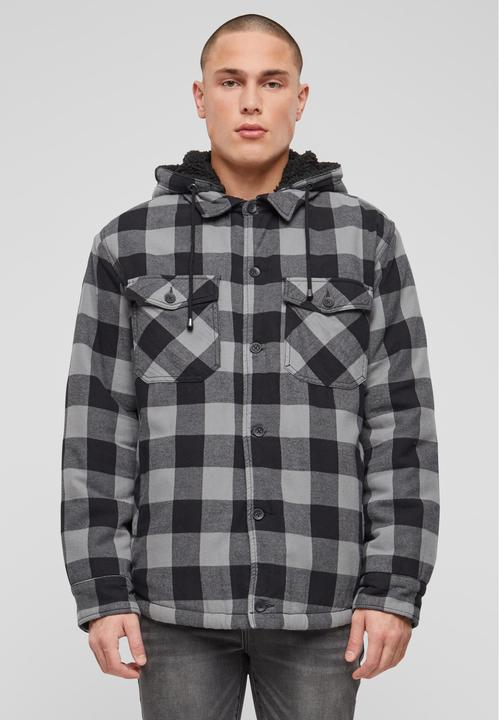 Produktbild Brandit Lumber Outdoorjacke Kapuzen Grösse M Farbe Schwarz/Holzkohle (M)