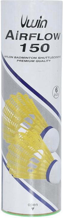 Actual product image Uwin Shuttlecock Airflow 150 6pack