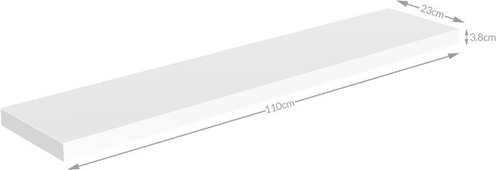 Produktbild Casaria Wandregal (110 x 23 x 3.8 cm)