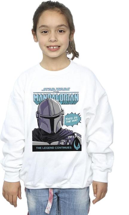 Immagine prodotto Star Wars Mando Comic Cover Felpa Ragazze (140, 146)
