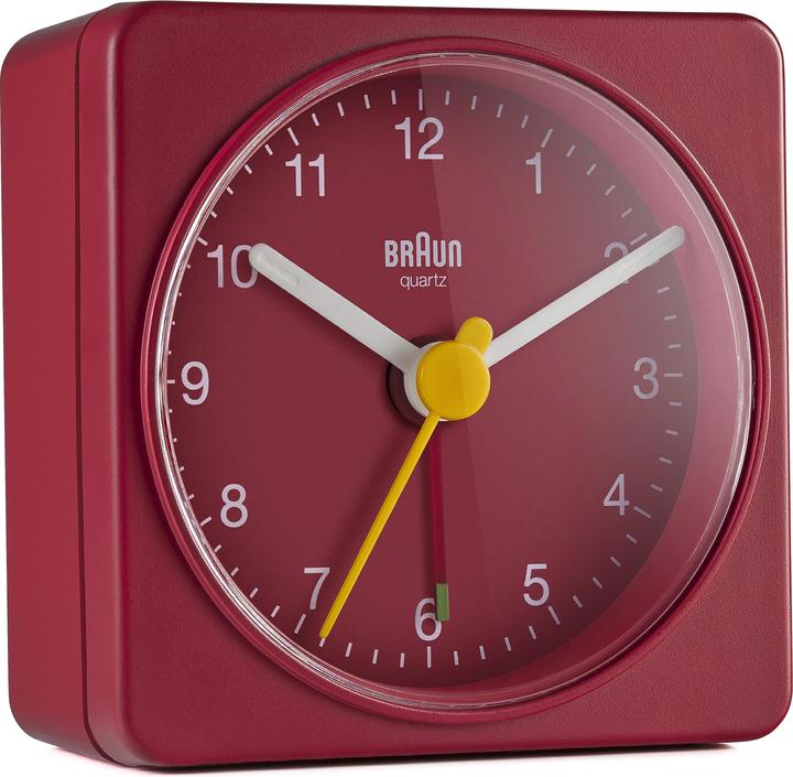 Actual product image Braun Classic alarm clock BC02 Red