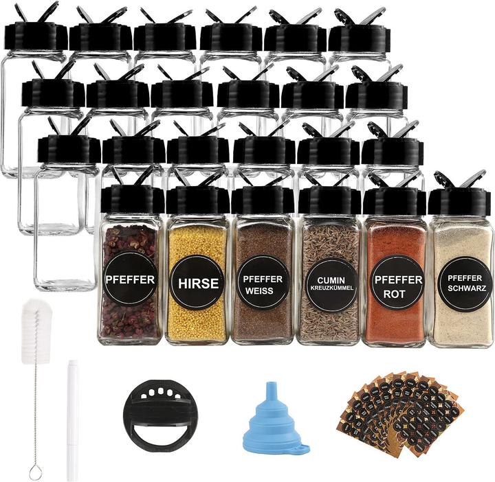 Image du produit Pojah Set de 24 pots à épices (0.12 l)