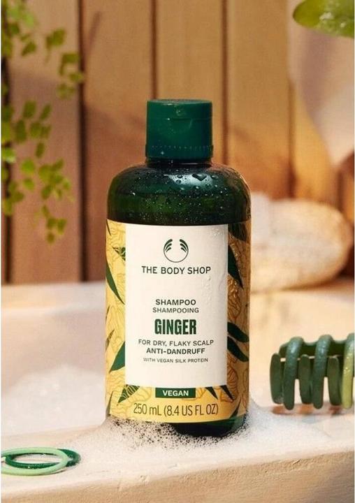 Actual product image Body Shop Ginger Shampoo 250ml (250 ml, Liquid shampoo)
