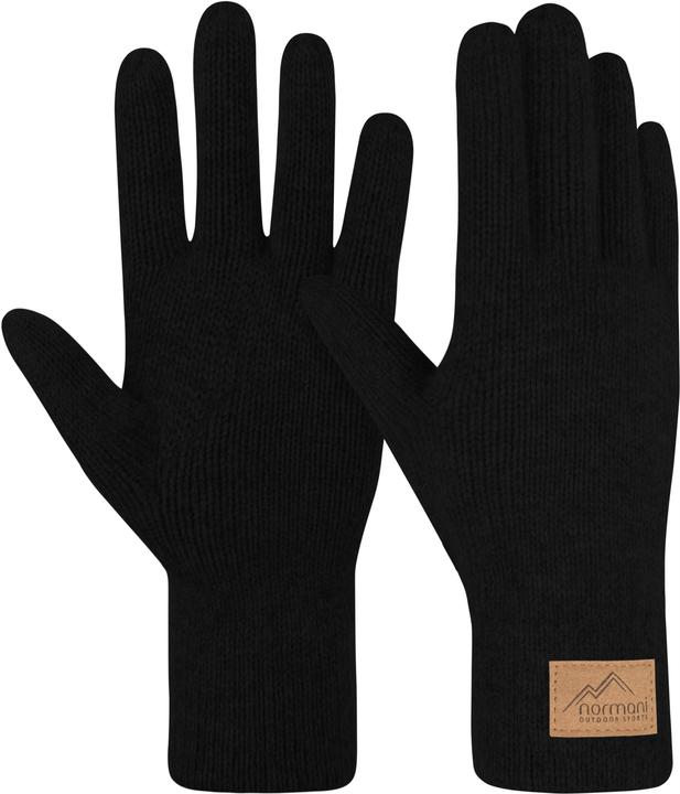 Normani Damen Merino Strick-Fingerhandschuhe „Anula" - 9641