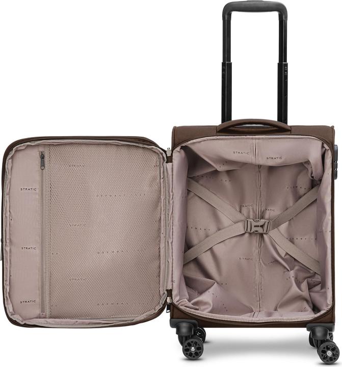Produktbild Stratic taska 4-Rollen Kabinentrolley S 55 cm mit Dehnfalte (41 l, Handgepäck (bis 50l))