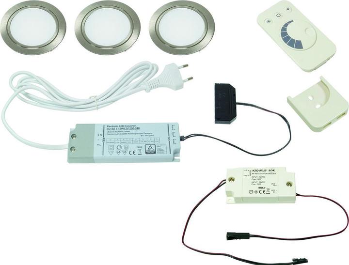 Image du produit L&S Jeu complet lampes encastrables LED Chip 58 12 V (750 lm)