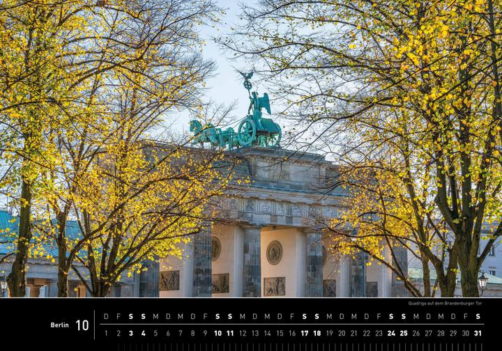 Produktbild Berlin Premiumkalender 2026 (50 x 35 cm, Harter Einband, Deutsch)