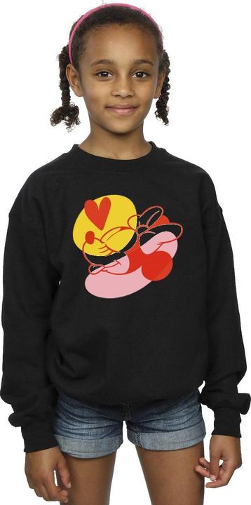Produktbild Disney Minnie Mouse Tongue Heart Sweatshirt Mädchen (140, 146)